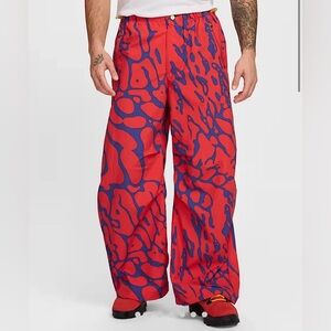 Nike Project F.R.O.G. Parachute Pants Red Blue HQ0467-635 Men's sz M New